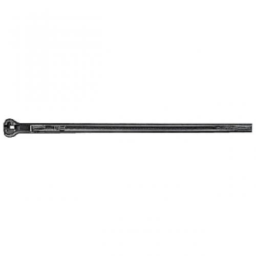 CBL TIE 120LB 13 UV BLACK 2-PC DIS